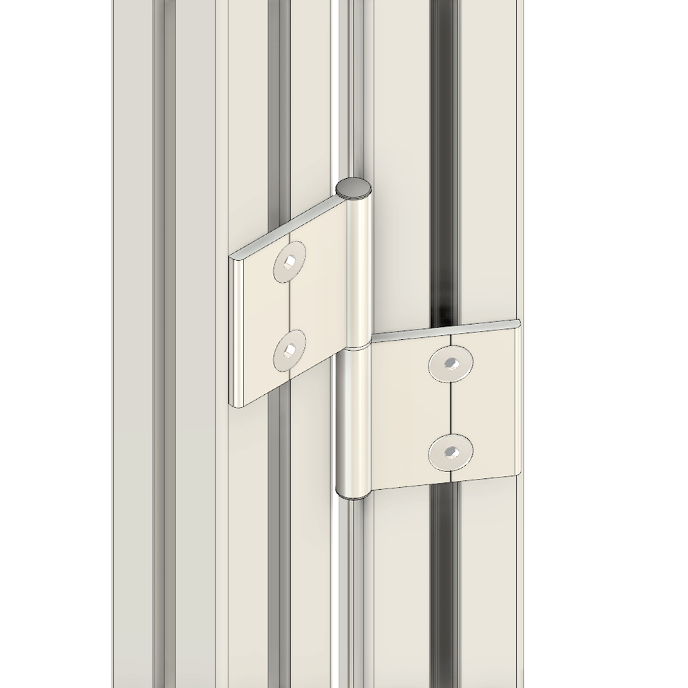 51-000-1 MODULAR SOLUTIONS ALUMINUM HINGE<br>45 LIFTOFF W/HARDWARE